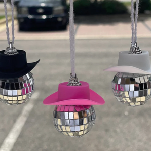 DISCO COWGIRL CAR ACCESSORY