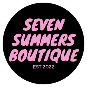 SEVEN SUMMERS BLACK STICKER